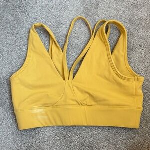 Cara Loren Yellow Women's Sports Bra - M